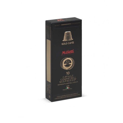 Musetti - Gold Cuvee, nespresso συμβατές κάψουλες καφέ, 10τμχ