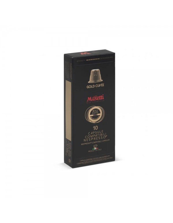 Musetti - Gold Cuvee, nespresso συμβατές κάψουλες καφέ, 10τμχ