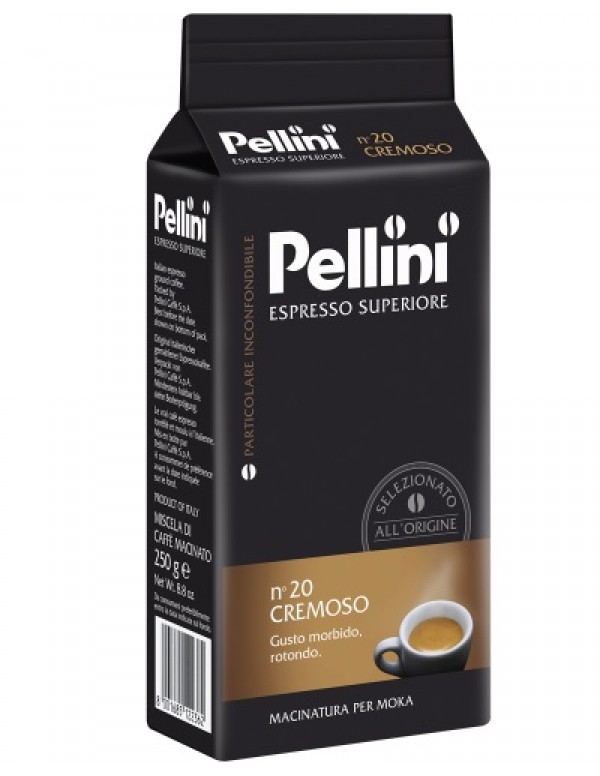 Pellini - Cremoso, 250gr αλεσμένος