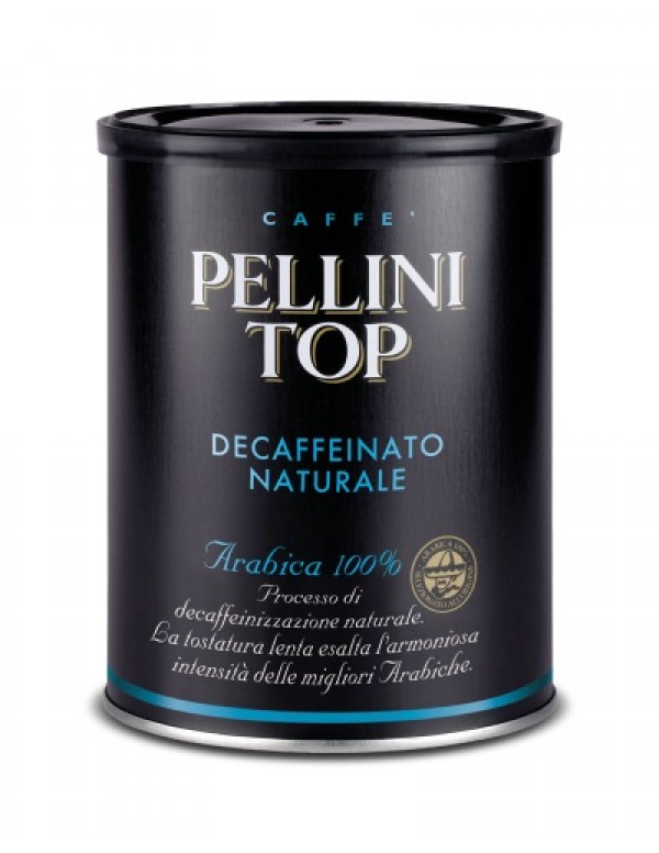 Pellini - Top 100% Arabica Decaffeinated, 250g αλεσμένος