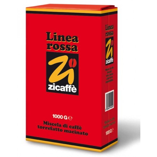 Zicaffe - Linea Rossa, 1000g αλεσμένος