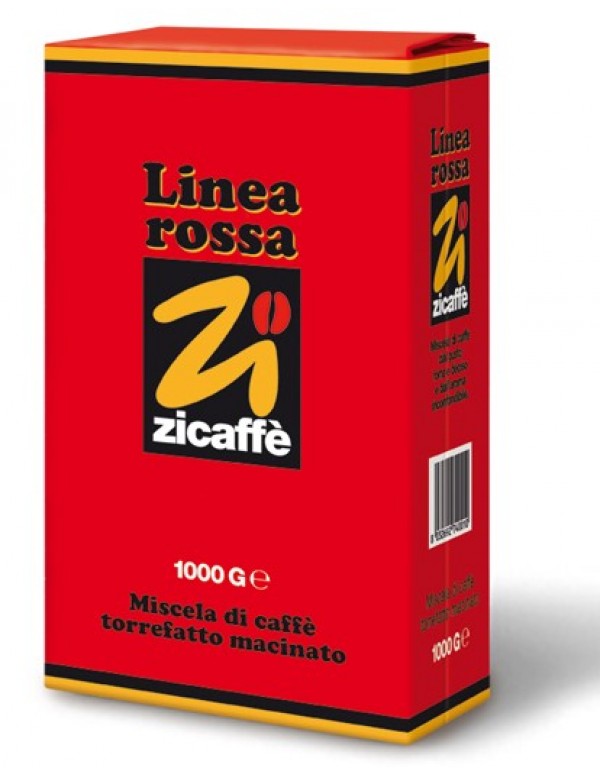 Zicaffe - Linea Rossa, 1000g αλεσμένος