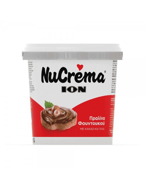 NuCrema - Πραλίνα Φουντουκιού με κακάο και γάλα 1000gr