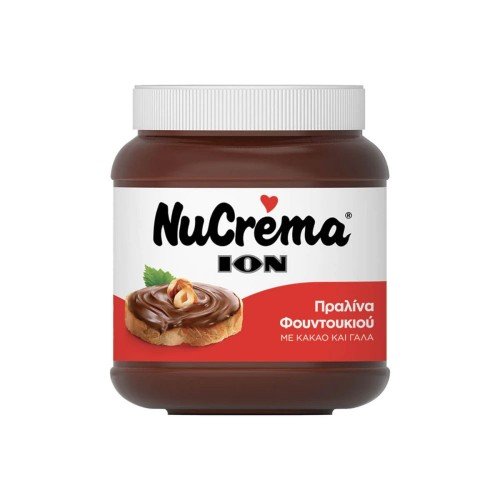 NuCrema - Πραλίνα Φουντουκιού με κακάο και γάλα 380gr