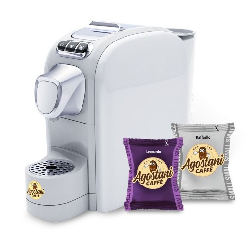 Agostani Small Cup, μηχανή espresso με 100 κάψουλες ΔΩΡΟ
