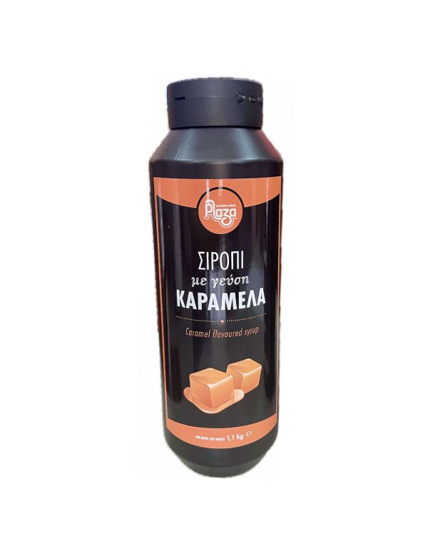 Plaza - Σιρόπι γαρνιρίσματος καραμέλα 1,1kg