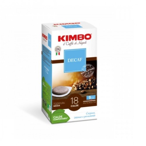 Kimbo - Decaffeinato, 18 χάρτινες ταμπλέτες