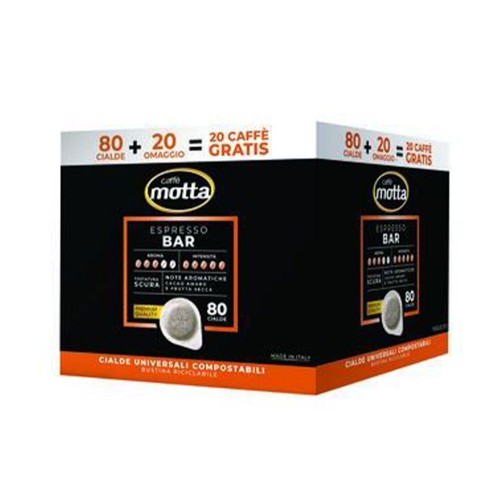 Motta Espresso Bar - Χάρτινες ταμπλέτες E.S.E. 44mm 80 + 20τεμ. δώρο