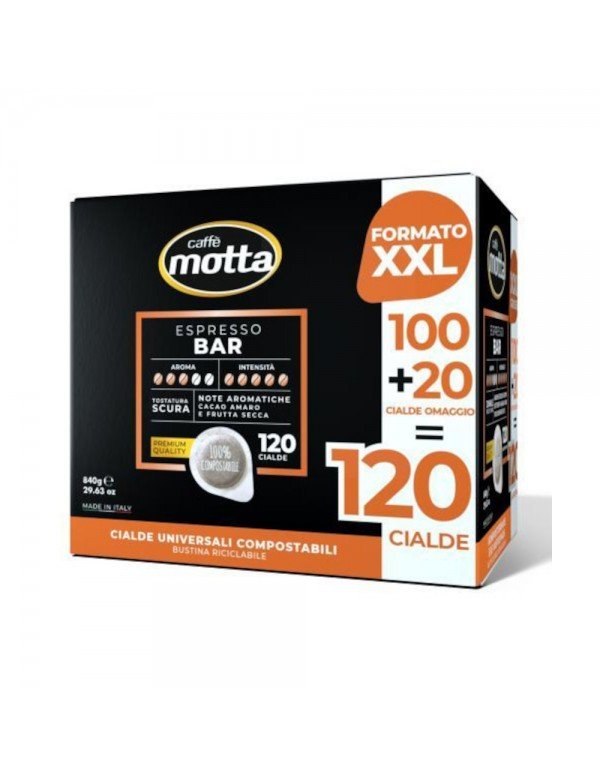 Motta - Espresso Bar, 120 χάρτινες ταμπλέτες καφέ