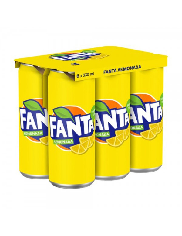 Fanta - Λεμονάδα, 6x330ml