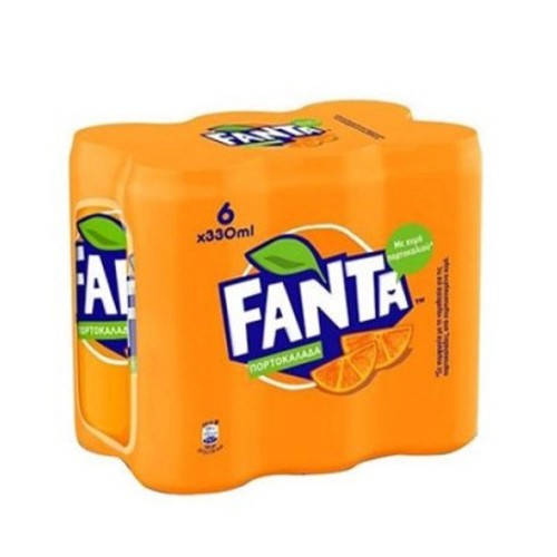 Fanta - Πορτοκάλι, 6x330ml