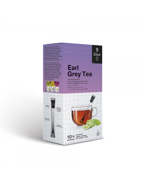 Elixir - Earl Grey 10 ράβδοι τσαγιού
