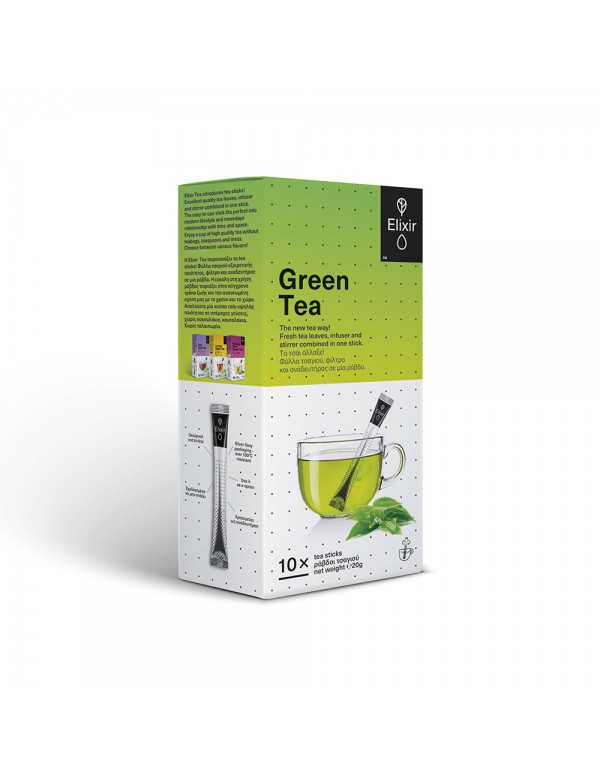 Elixir - Green Tea 10 ράβδοι τσαγιού