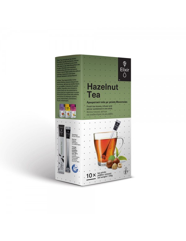 Elixir - Hazelnut Tea 10 ράβδοι τσαγιού
