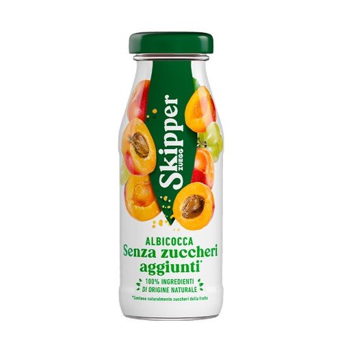 Skipper - Χυμός Βερίκοκο χωρίς ζάχαρη, 200ml