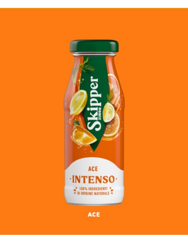Skipper - Χυμός πορτοκάλι, καρότο, λεμόνι 100%, 200ml