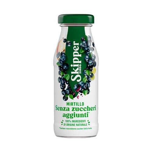 Skipper - Χυμός Μύρτιλο χωρίς ζάχαρη 100%, 200ml	