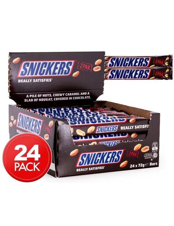 Snickers, 50g συσκευασία 24 τμχ