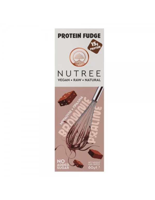 Nutree - Brownie Πραλίνα, 12 τεμάχια 60g