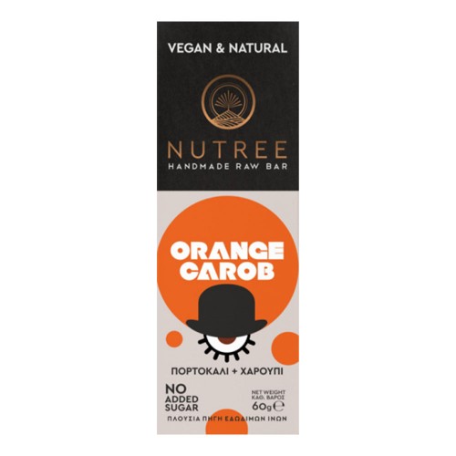 Nutree - Χαρούπι Πορτοκάλι, 60g