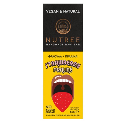 Nutree - Πραλίνα Φράουλα, 12 τεμάχια 60g