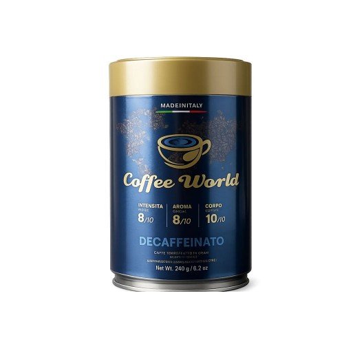 Coffee World - Decaffeinato, 250gr κοκκους