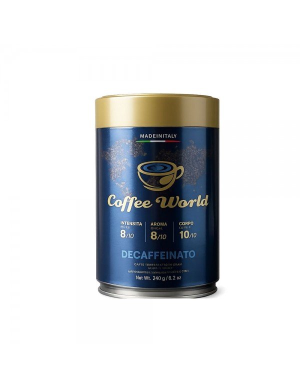Coffee World - Decaffeinato, 250gr κοκκους