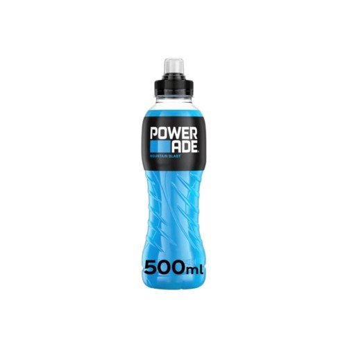 Powerade - Βατόμουρο, 500ml BLUE MOUNTAIN
