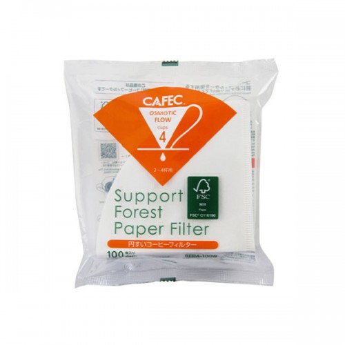 Φίλτρο καφέ - SFP (Support Forest Paper) Filter Paper with FSC certificate cup4/ 100sheets