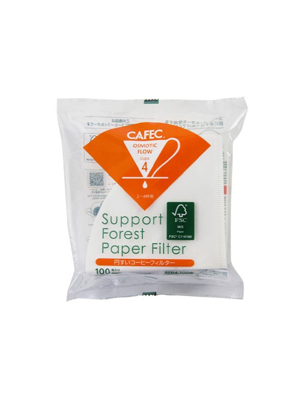 Φίλτρο καφέ - SFP (Support Forest Paper) Filter Paper with FSC certificate cup4/ 100sheets